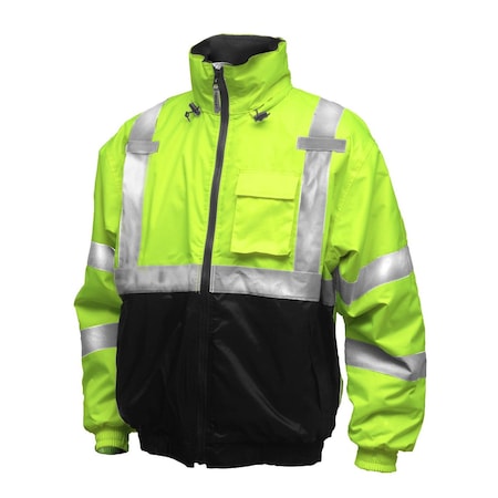Tingley Coldweather Clothing, Polyester, Hi-Viz Green, 3XL J26112.3X